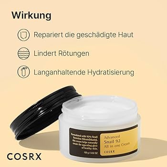 COSRX advanced snail 92 all in one cream – Bild 3